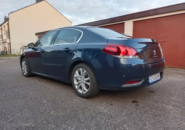 Peugeot 508 cena 44900 przebieg: 200000, rok produkcji 2015 z Gdańsk małe 497